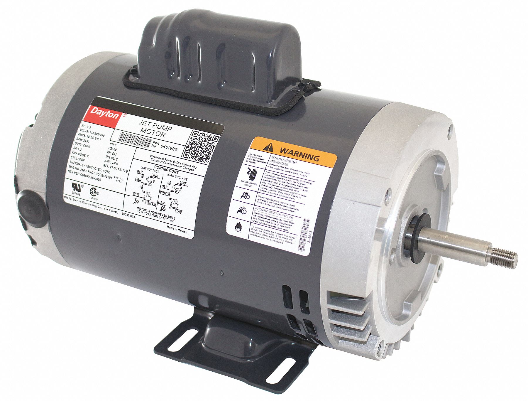 jet pump motor