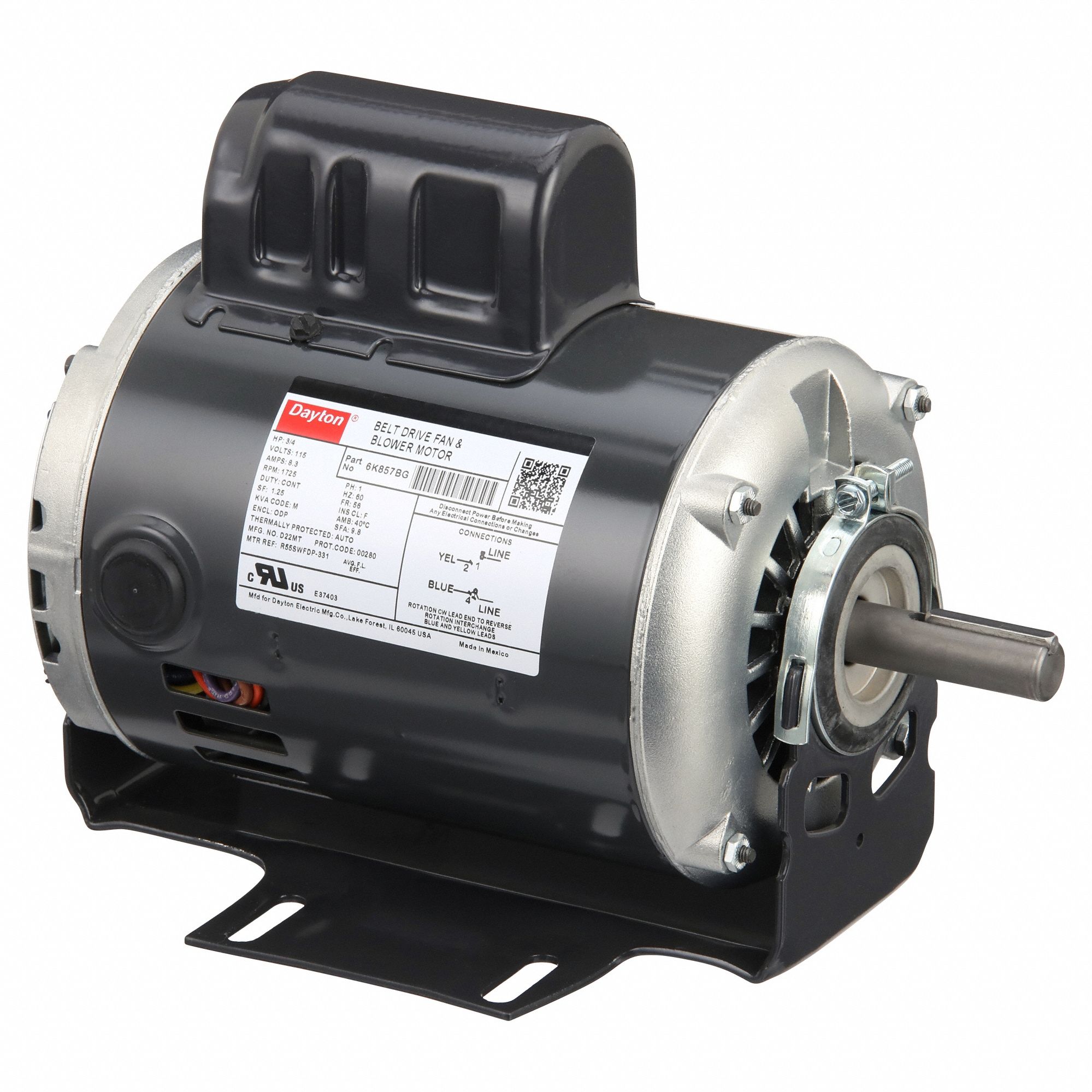 【新品、本物、当店在庫だから安心】 DAYTON MOTOR,3/4 GGE6K857 - 8194 - RPM,56,115V HP,1725 テープ・マスキングテープ