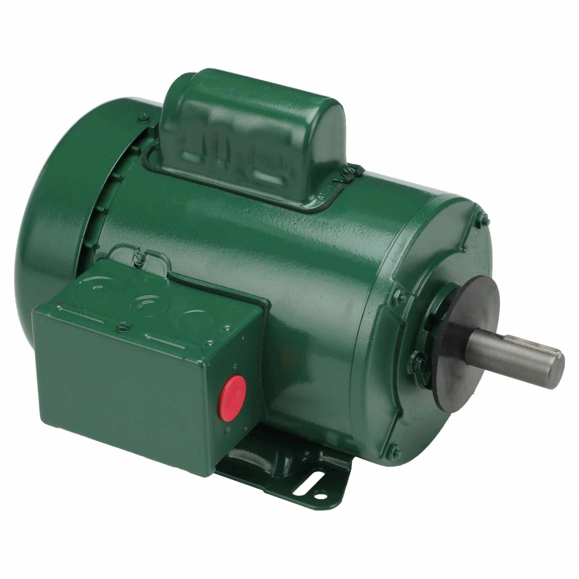 Farm Duty Motor: Single Phase, Rigid Base, Capacitor-Start, 1 hp, 1, 725 RPM, 115/230V AC, F
