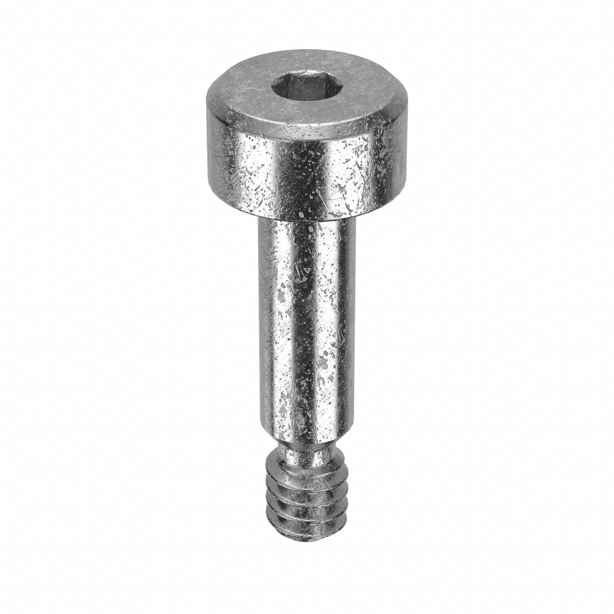 Shoulder Screw: Precision, 4-40 Thr Size, 5/32 in Thr Lg, 3/8 in Shoulder Lg, Std, Plain, 10 PK