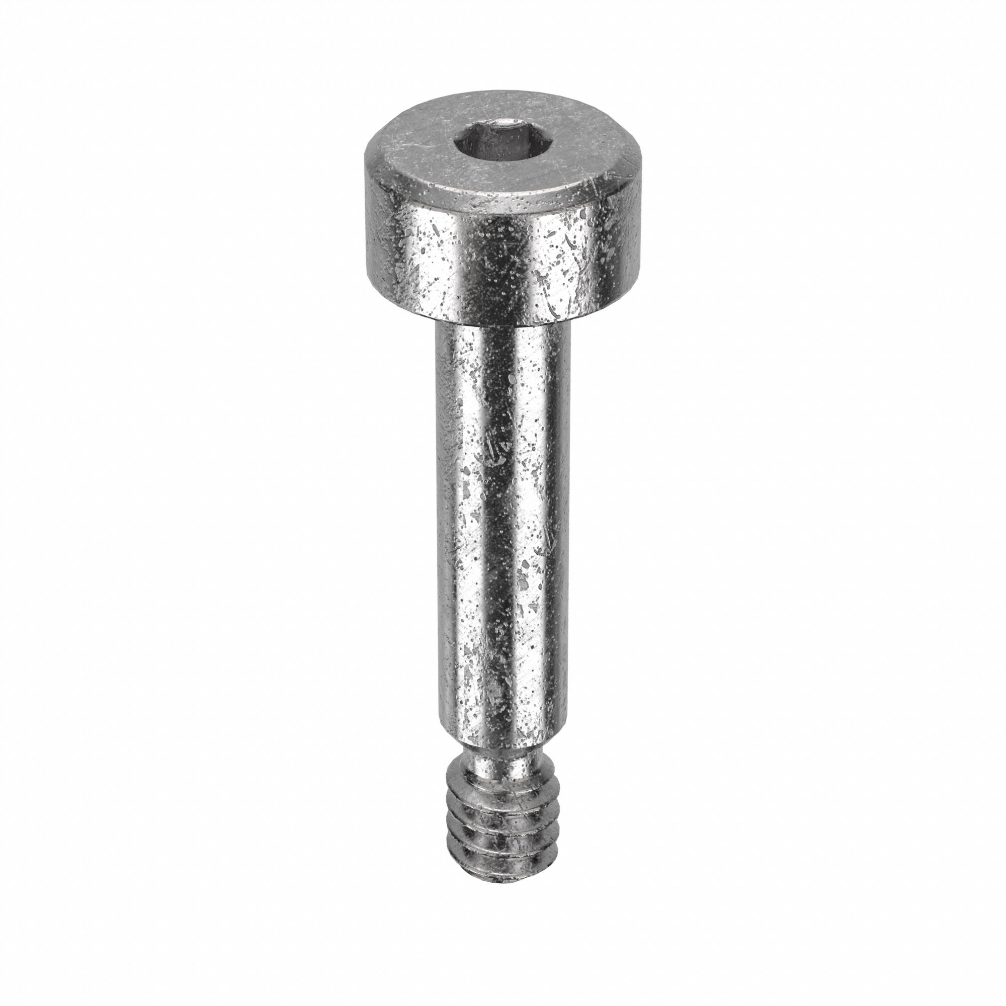 Shoulder Screw: Precision, 4-40 Thr Size, 5/32 in Thr Lg, 1/2 in Shoulder Lg, Std, Plain, 5 PK