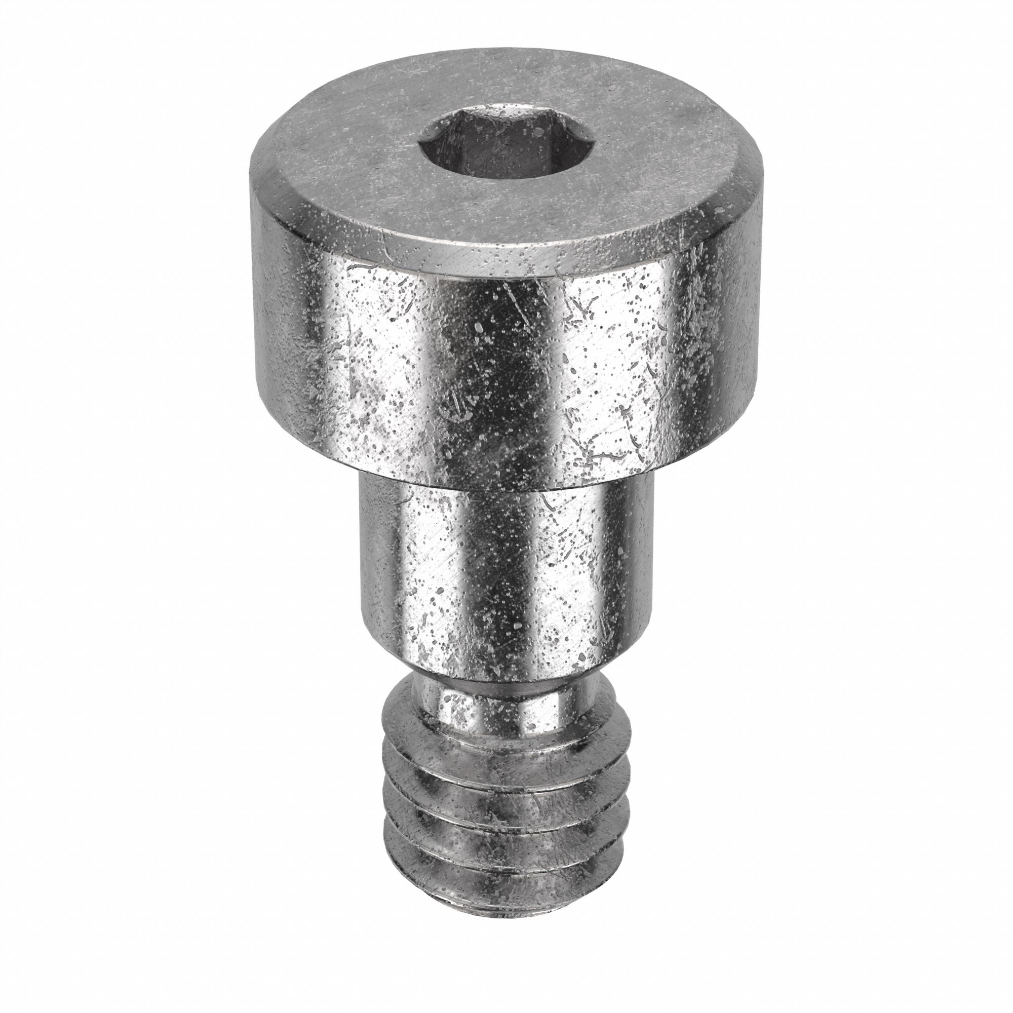 Shoulder Screw: Precision, 8-32 Thr Size, 3/16 in Thr Lg, 3/16 in Shoulder Lg, Std, Plain, 10 PK