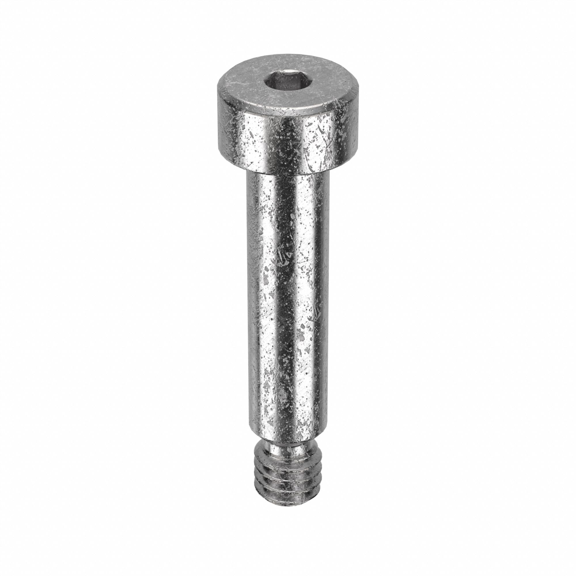 Shoulder Screw: Precision, 8-32 Thr Size, 3/16 in Thr Lg, 3/4 in Shoulder Lg, Std, Plain, 5 PK