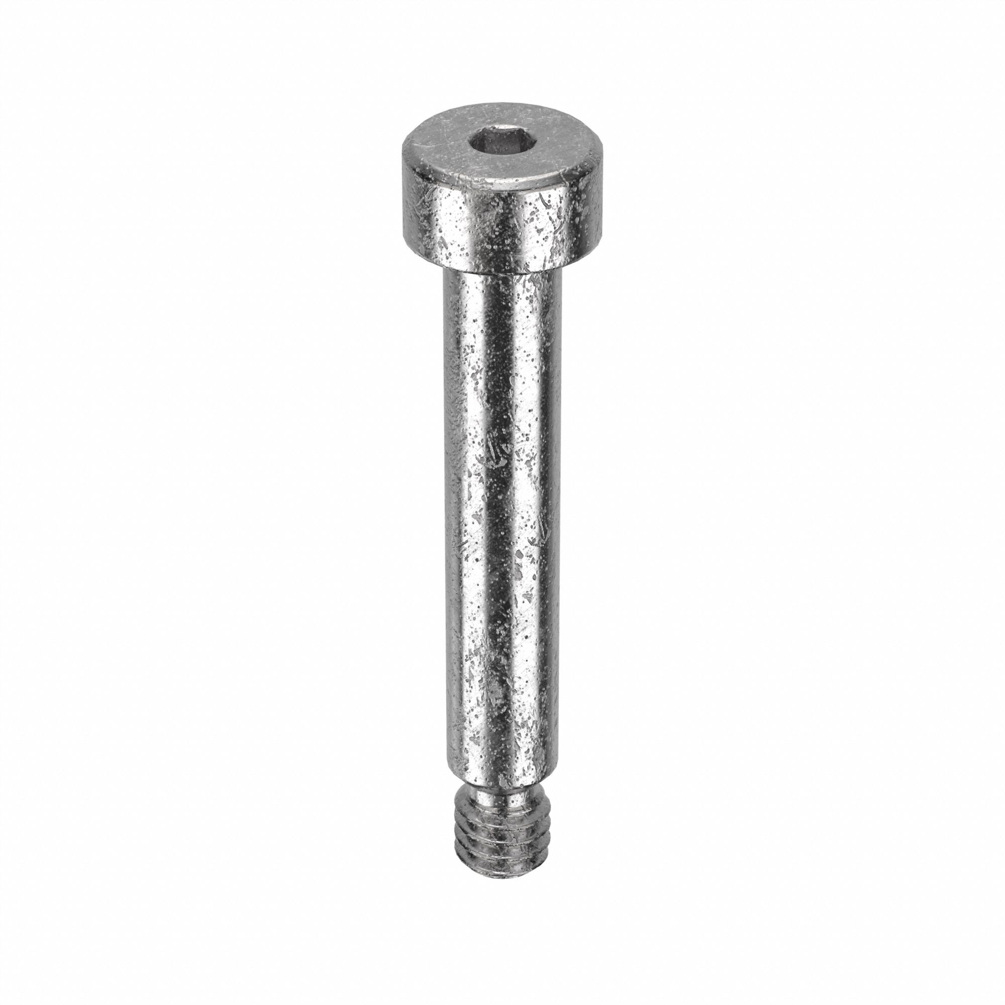 Shoulder Screw: Precision, 8-32 Thr Size, 3/16 in Thr Lg, 1 in Shoulder Lg, Std, Plain, 5 PK