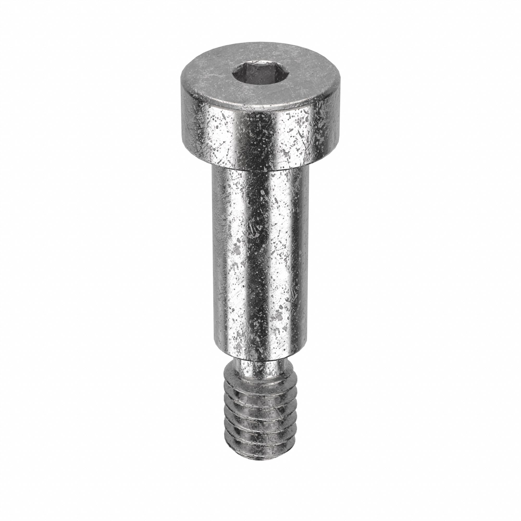 Shoulder Screw: Precision, 1/4-20 Thr Size, 7/16 in Thr Lg, 3/4 in Shoulder Lg, Std, Plain, 5 PK
