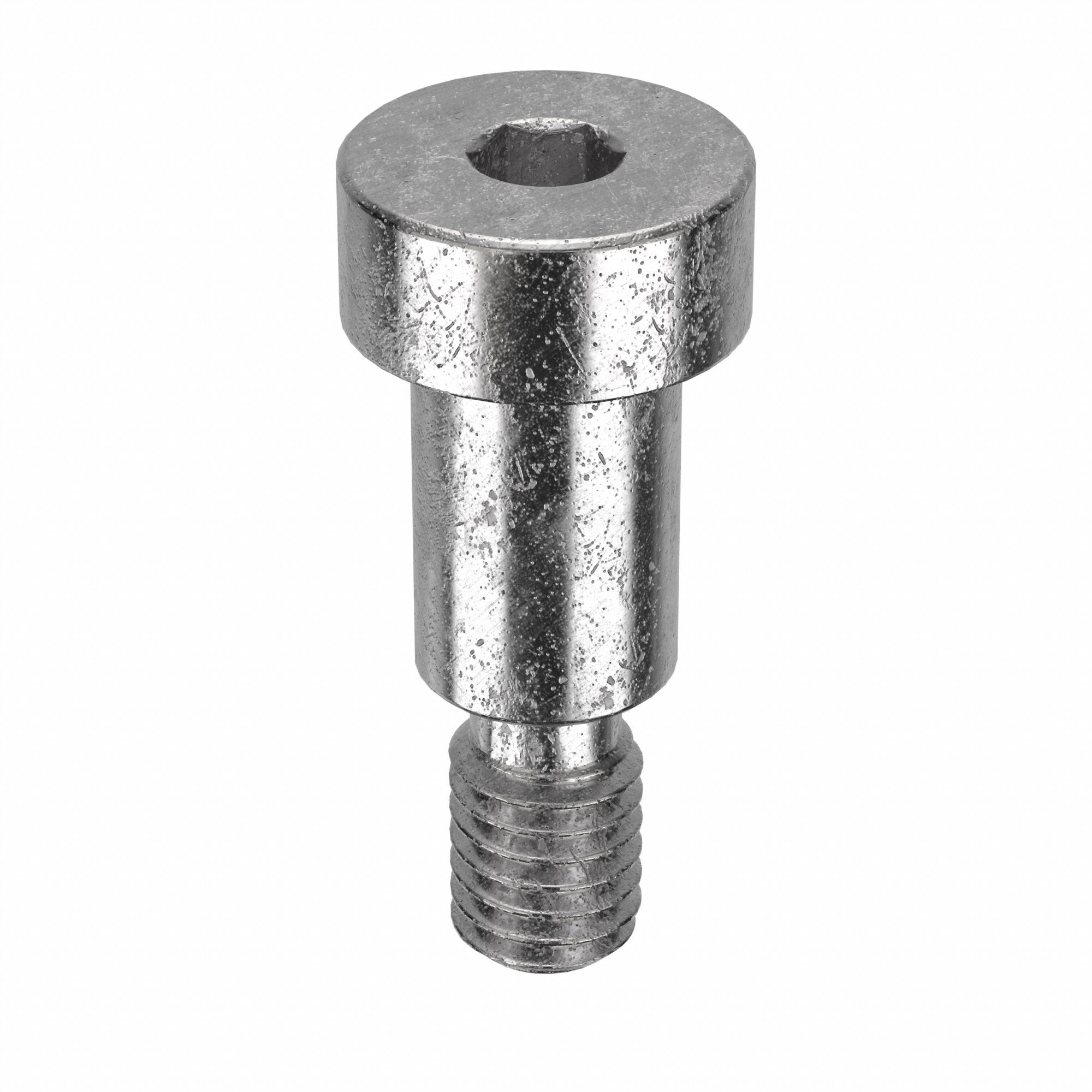 Shoulder Screw: Precision, 3/8"-16 Thr Size, 5/8 in Thr Lg, 3/4 in Shoulder Lg, Std, Plain, 5 PK