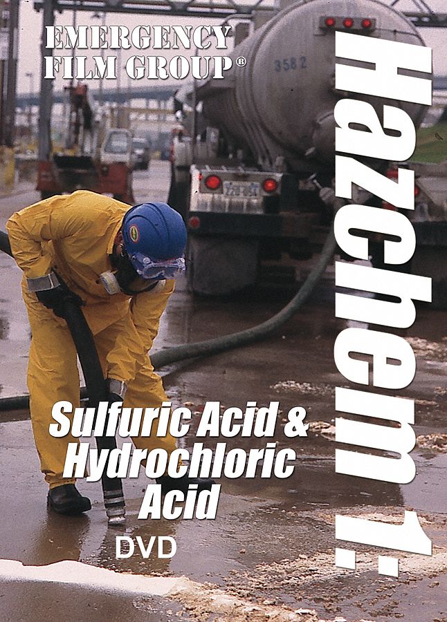 Training Software: Sulfuric Acid & Hydrochloric Acid, DVD, English