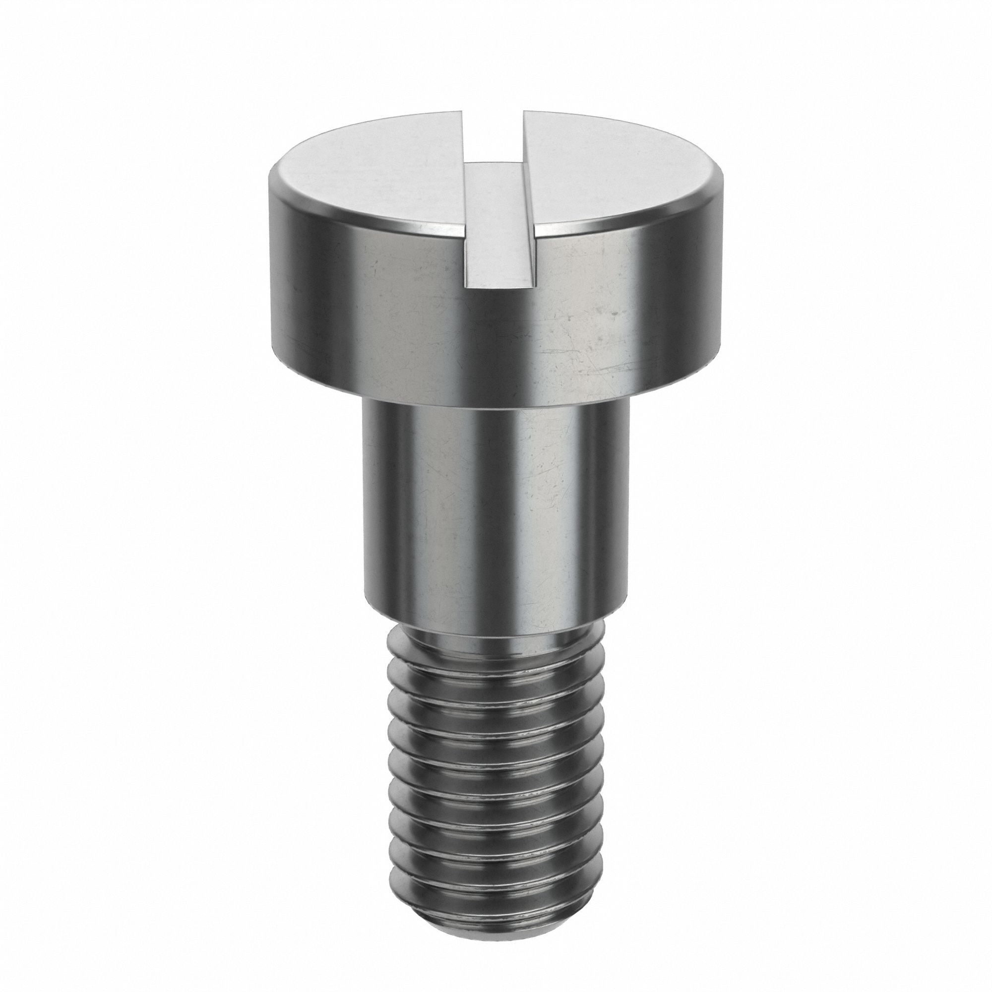 Shoulder Screw: Precision, M10-1.5 Thr Size, 16 mm Thr Lg, 12 mm Shoulder Lg, Std, Plain, 5 PK