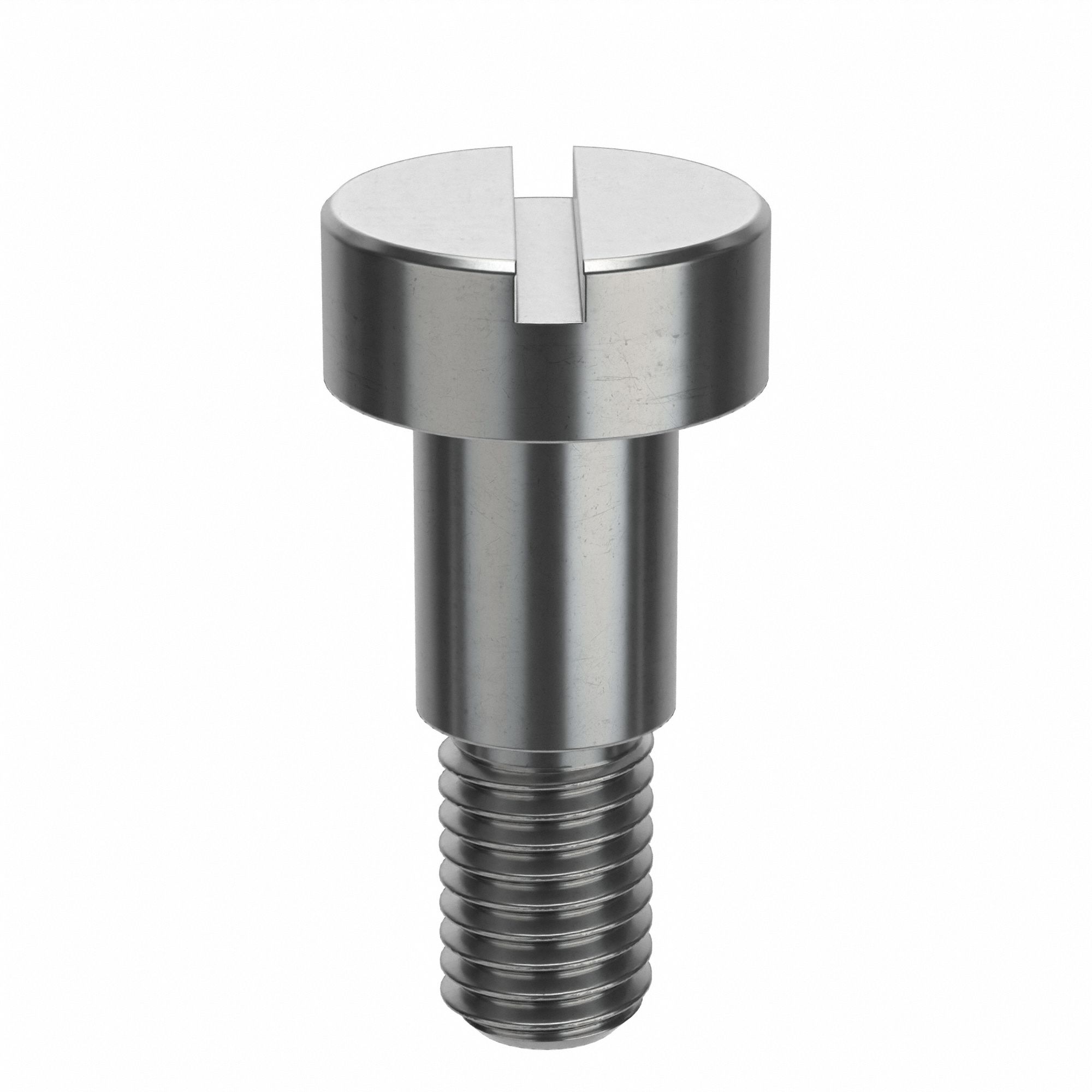 Shoulder Screw: Precision, M10-1.5 Thr Size, 16 mm Thr Lg, 16 mm Shoulder Lg, Std, Plain, 5 PK
