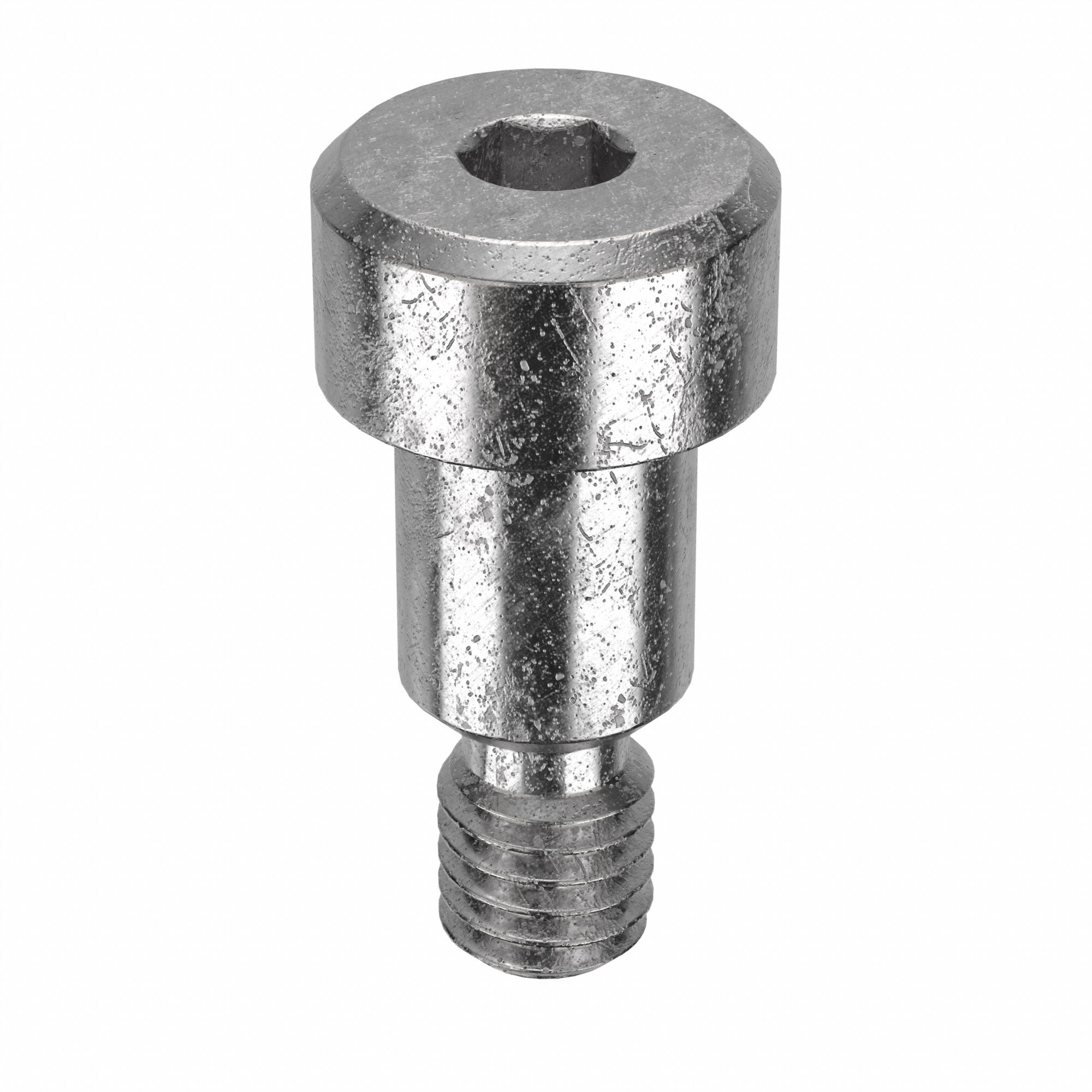 Shoulder Screw: Precision, M3-0.5 Thr Size, 4 mm Thr Lg, 5 mm Shoulder Lg, 4 mm Shoulder Dia, 5 PK