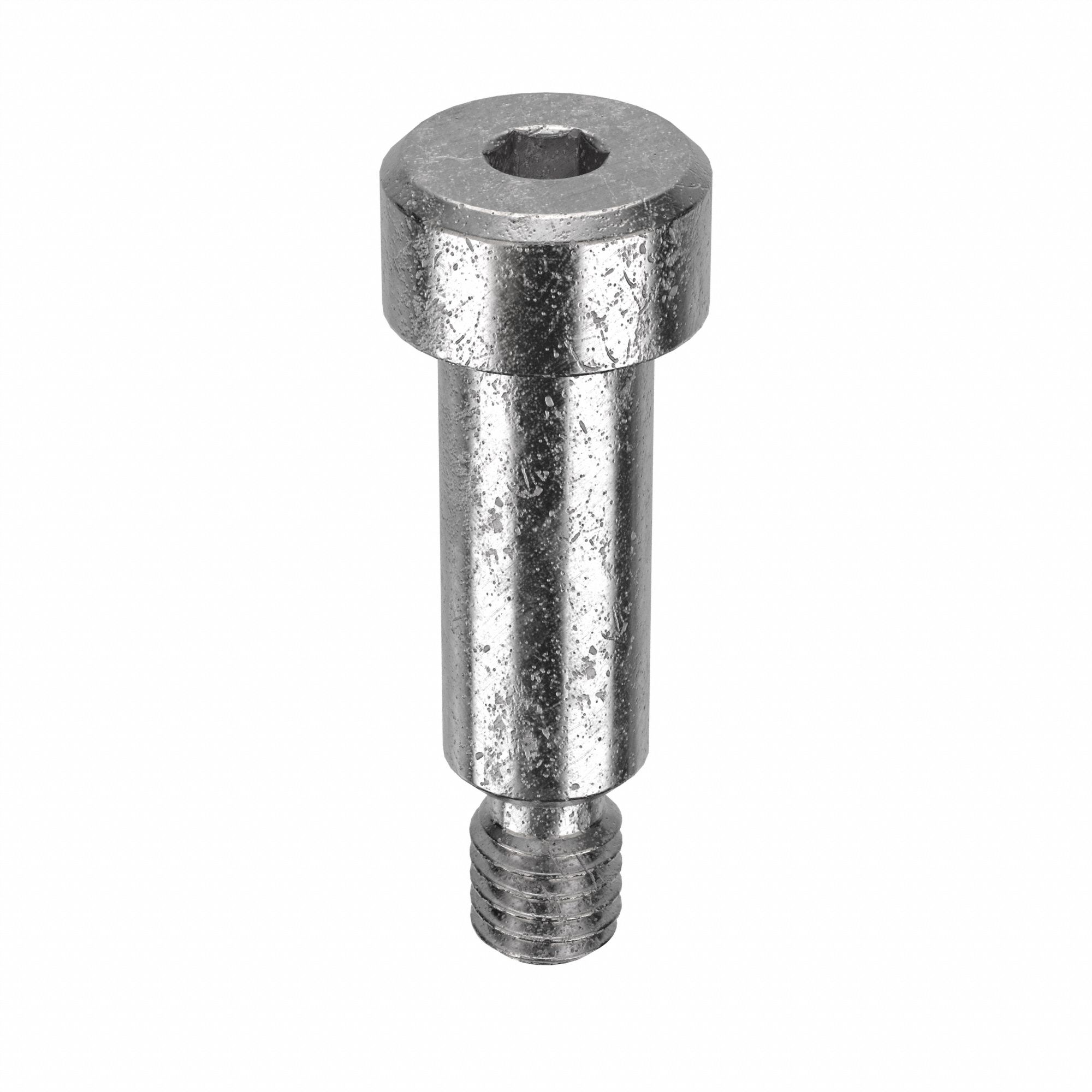 Shoulder Screw: Precision, M3-0.5 Thr Size, 4 mm Thr Lg, 10 mm Shoulder Lg, 4 mm Shoulder Dia, 5 PK