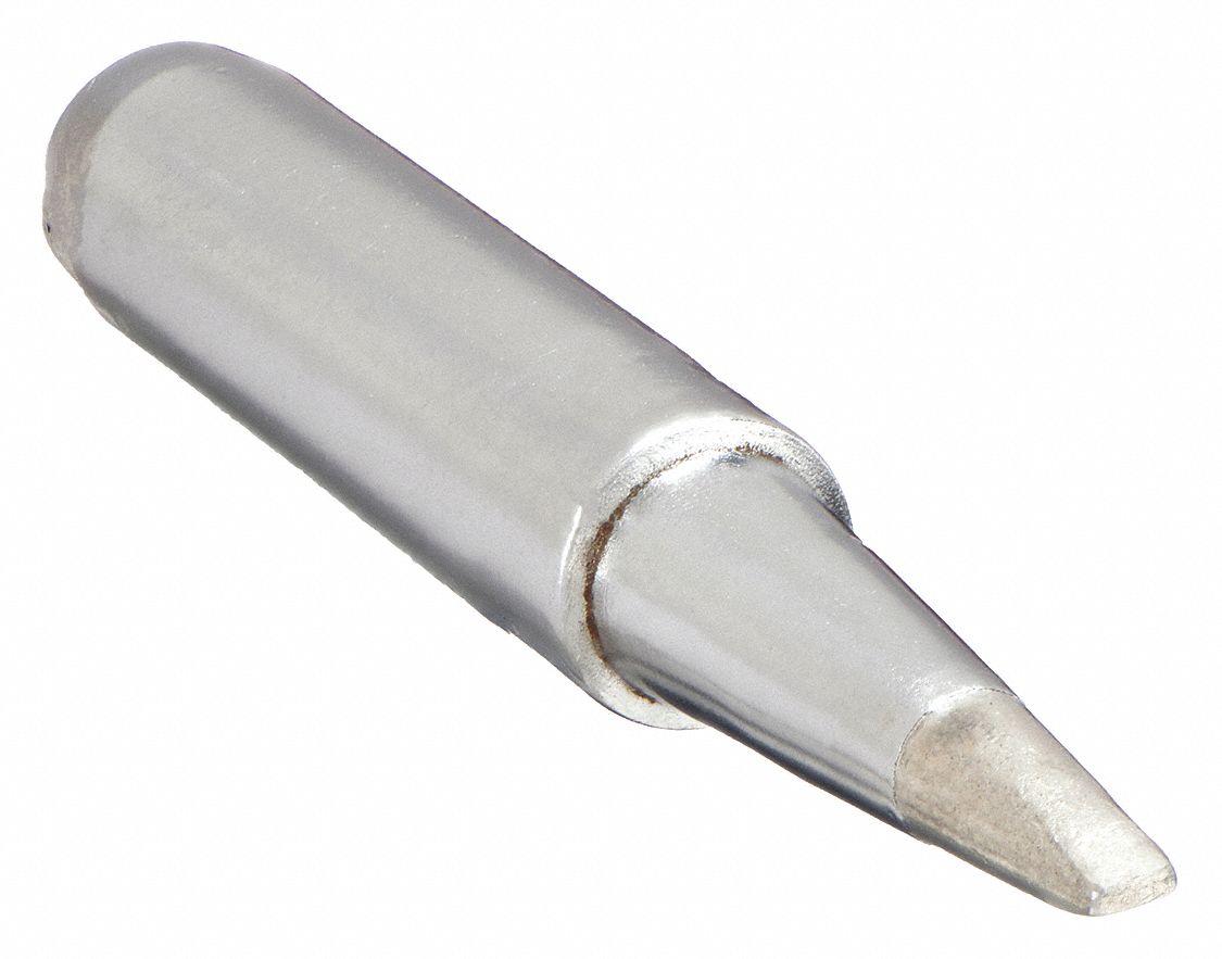 Soldering Tip: T18 Series, Chisel, 1.6 mm W, 14.5 mm Lg