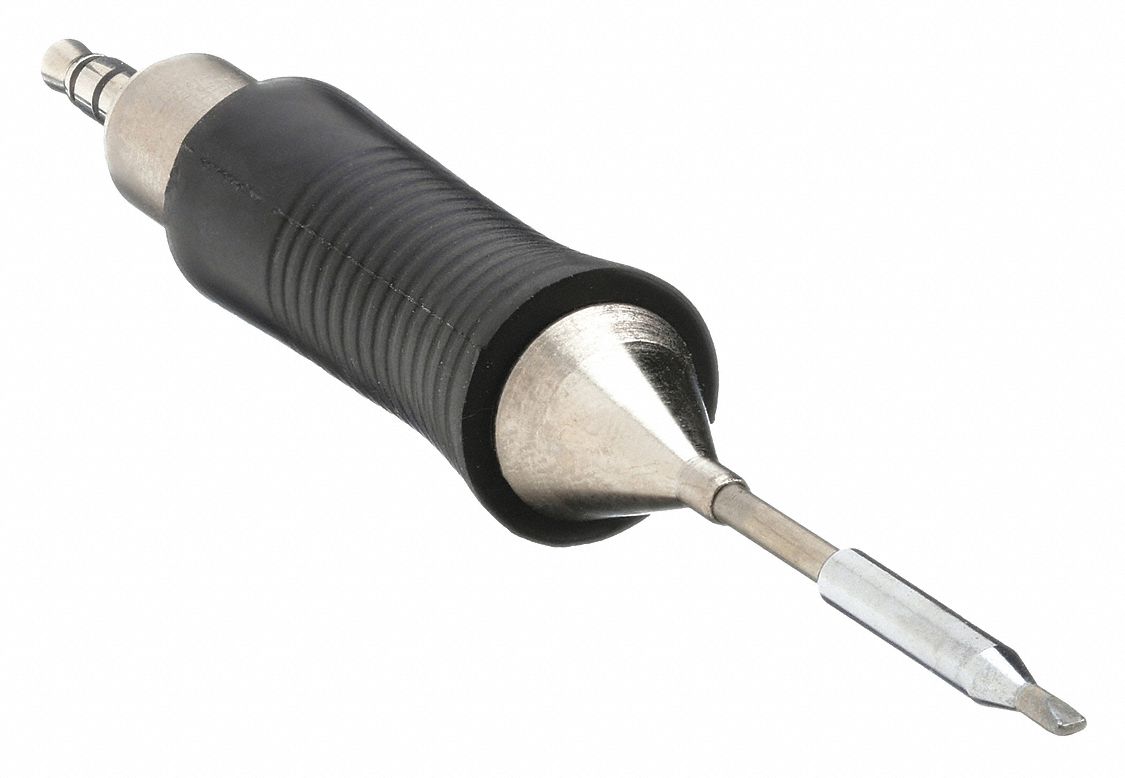 Soldering Tip: RT Series, Chisel, 1.3 mm W, 20 mm Lg