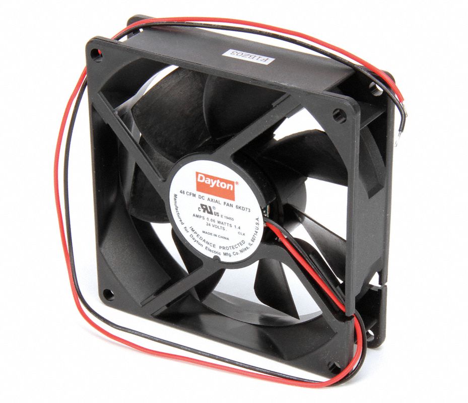 Dayton Ventilador Axial Cuadrado Estándar Cuadrada 3 58 X 3 58 24vcd 17w Ventiladores