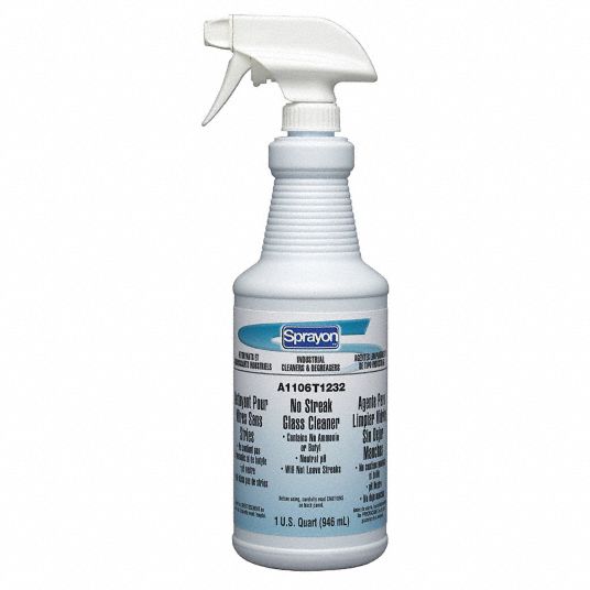 SPRAYON, Liquid, Trigger Spray Bottle, Glass Cleaner - 6KDU7|S1106T1232 ...