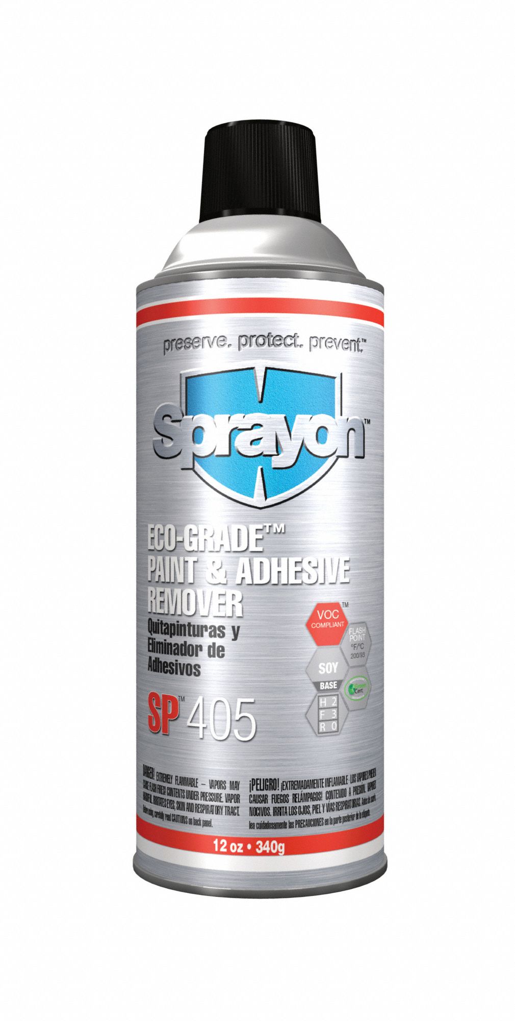 Sprayon SC0405000 Paint and Adhesive Remover,12 oz.