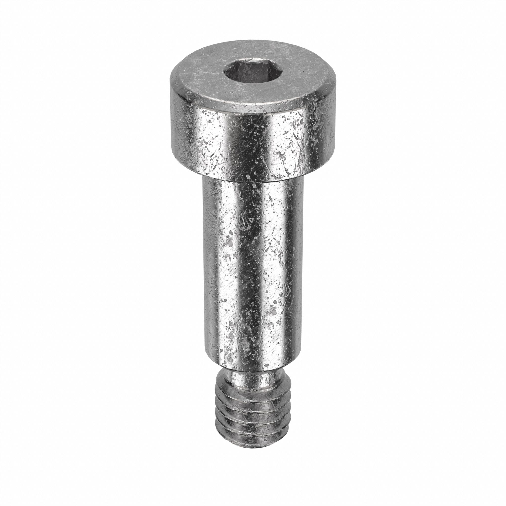 Shoulder Screw: Precision, M4-0.7 Thr Size, 5 mm Thr Lg, 12 mm Shoulder Lg, 5 mm Shoulder Dia, 5 PK