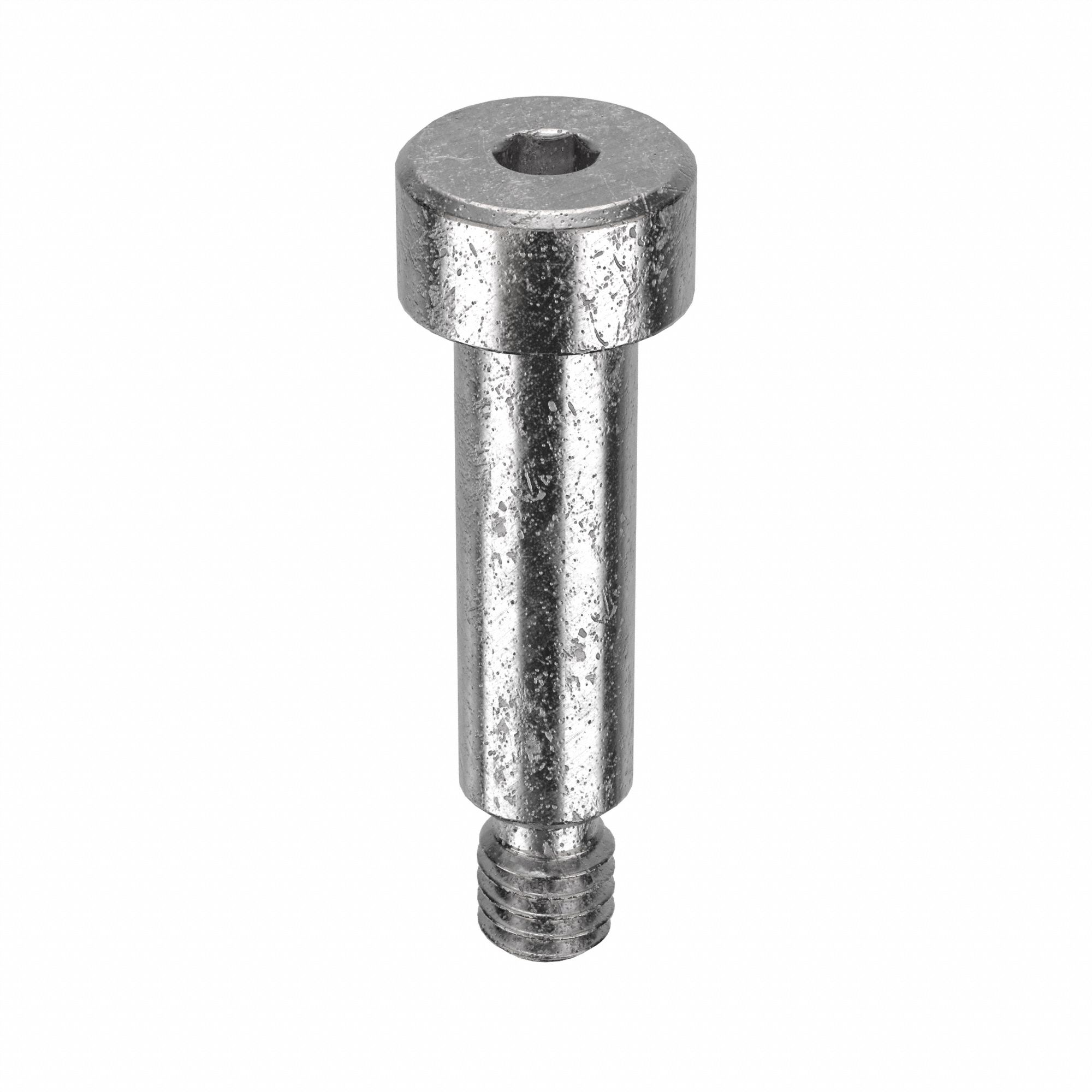 Shoulder Screw: Precision, M4-0.7 Thr Size, 5 mm Thr Lg, 16 mm Shoulder Lg, 5 mm Shoulder Dia, 5 PK
