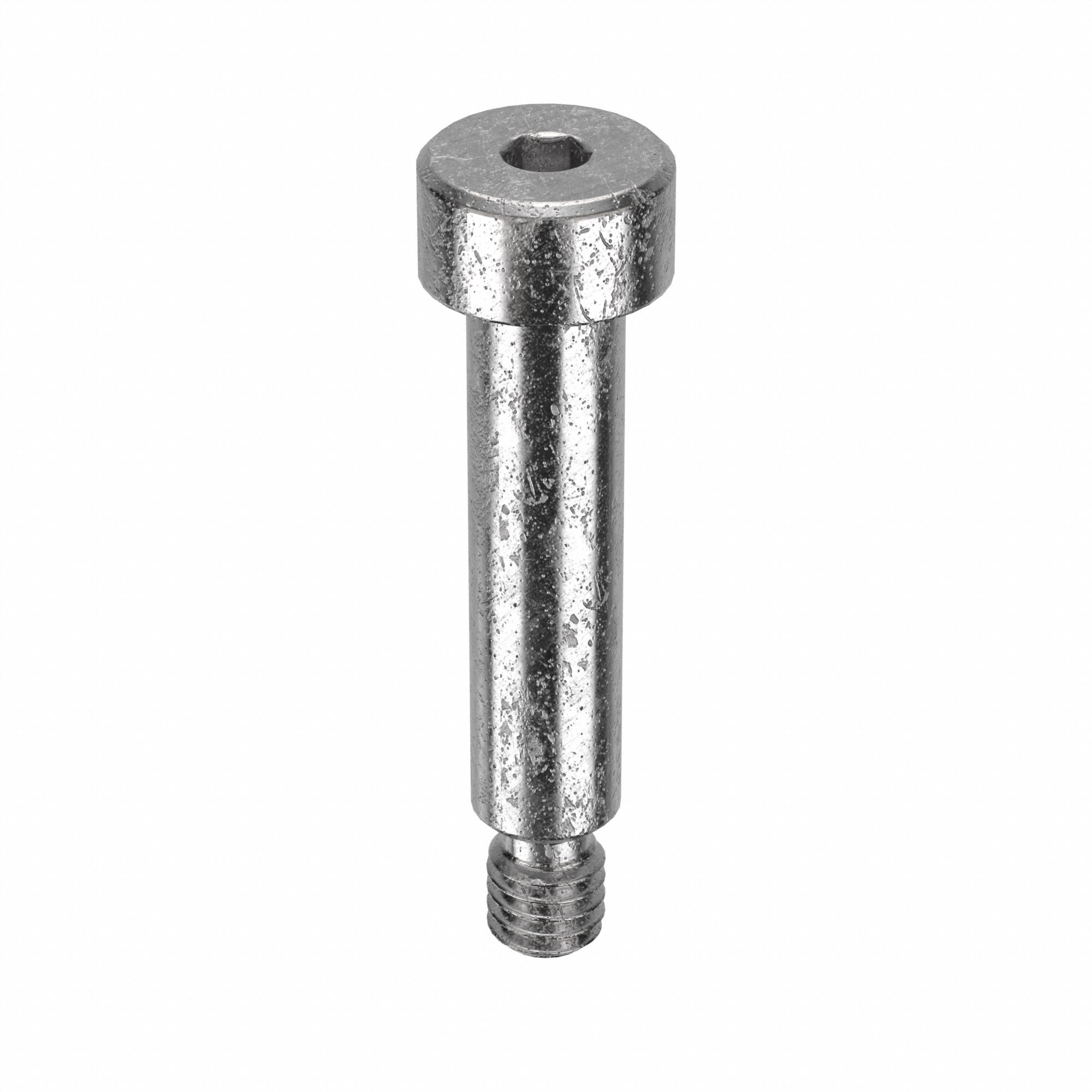 Shoulder Screw: Precision, M4-0.7 Thr Size, 5 mm Thr Lg, 20 mm Shoulder Lg, 5 mm Shoulder Dia, 5 PK