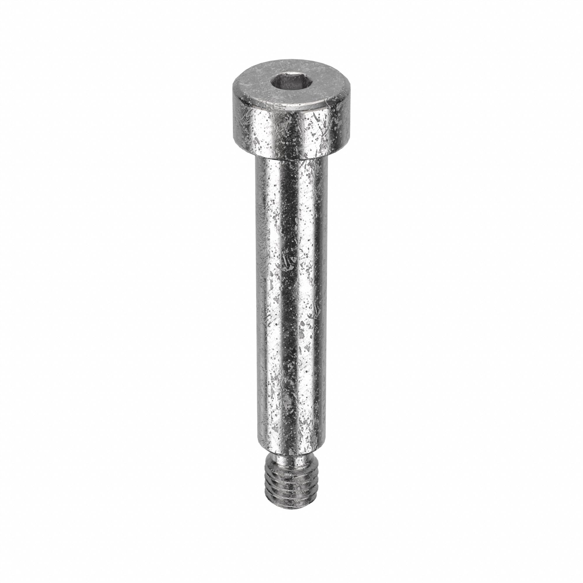 Shoulder Screw: Precision, M4-0.7 Thr Size, 5 mm Thr Lg, 25 mm Shoulder Lg, 5 mm Shoulder Dia, 5 PK
