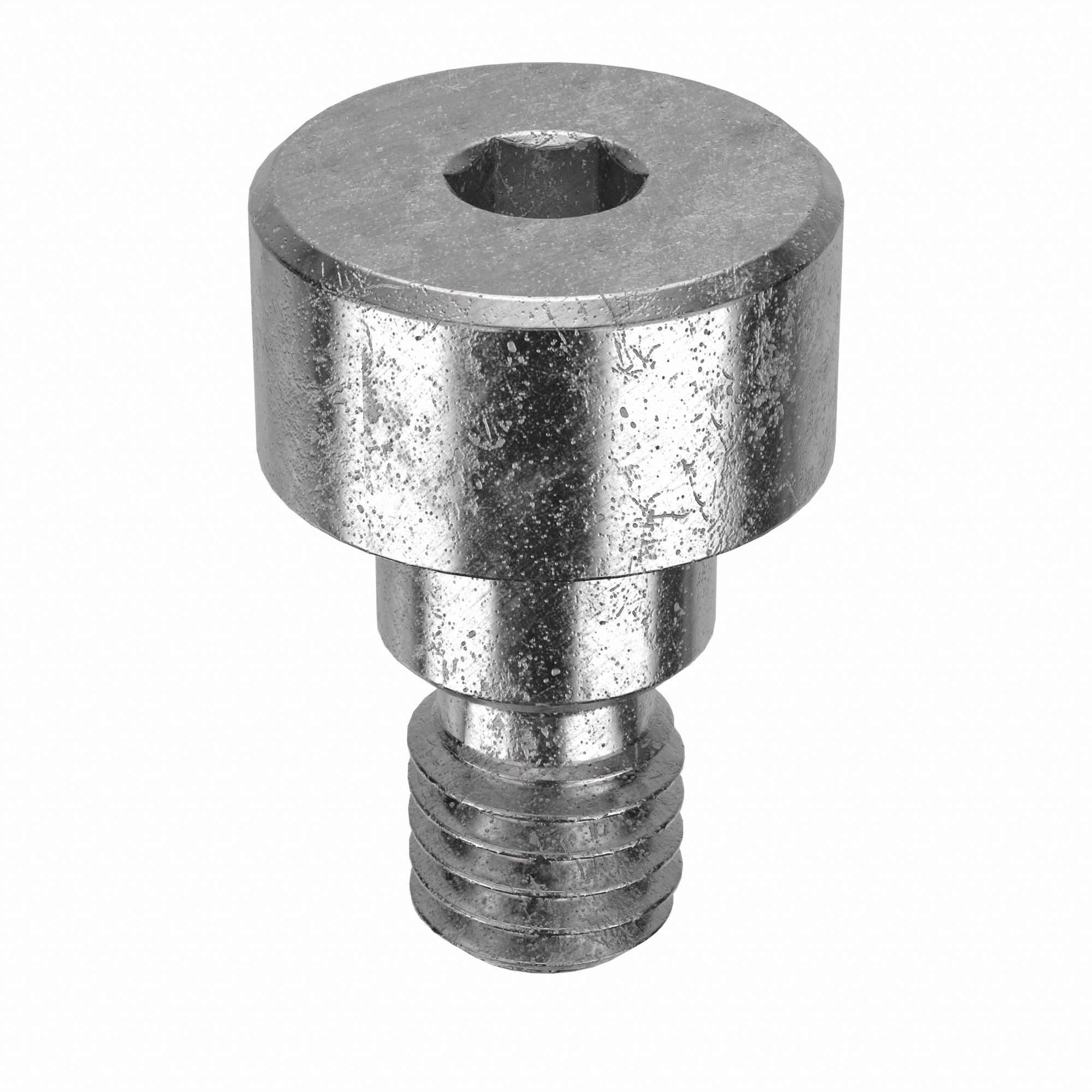 Shoulder Screw: Precision, M5-0.8 Thr Size, 6 mm Thr Lg, 4 mm Shoulder Lg, 6 mm Shoulder Dia, 5 PK