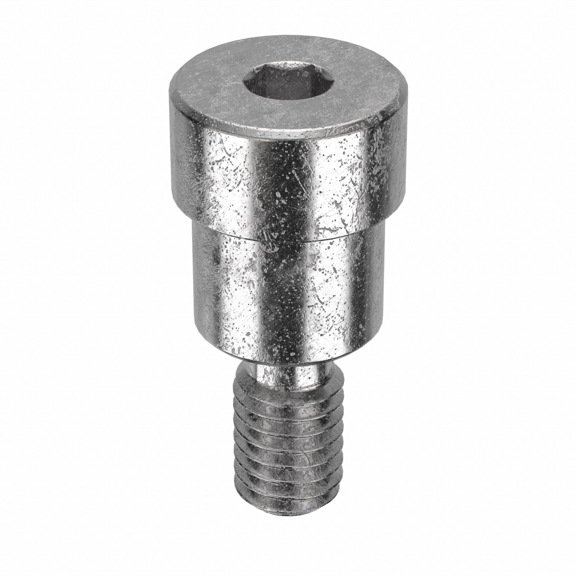 Shoulder Screw: Precision, M6-1 Thr Size, 11 mm Thr Lg, 8 mm Shoulder Lg, 10 mm Shoulder Dia, 5 PK