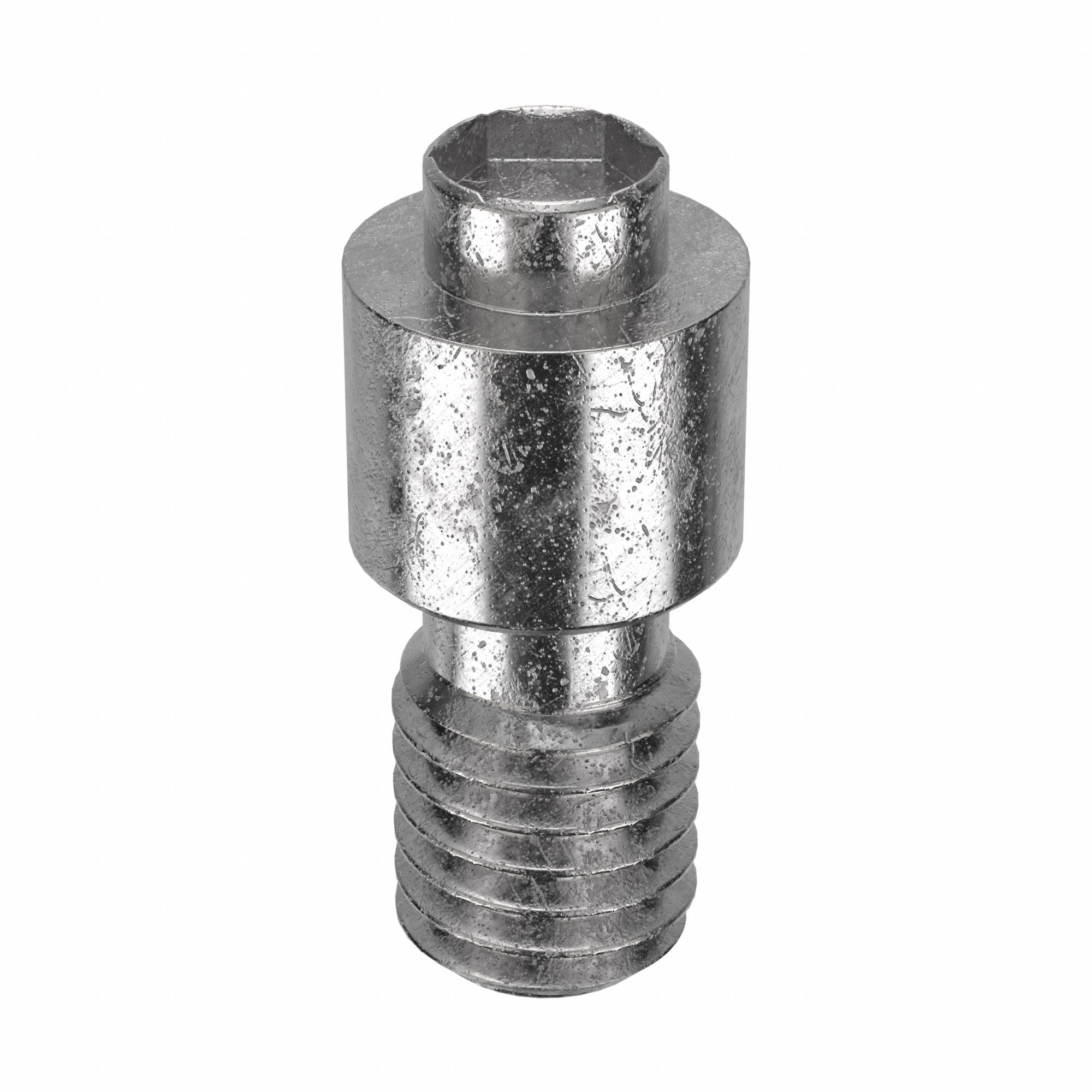 Shoulder Screw: Precision, M8-1.25 Thr Size, 12 mm Thr Lg, 8 mm Shoulder Lg, Std, Plain, 5 PK
