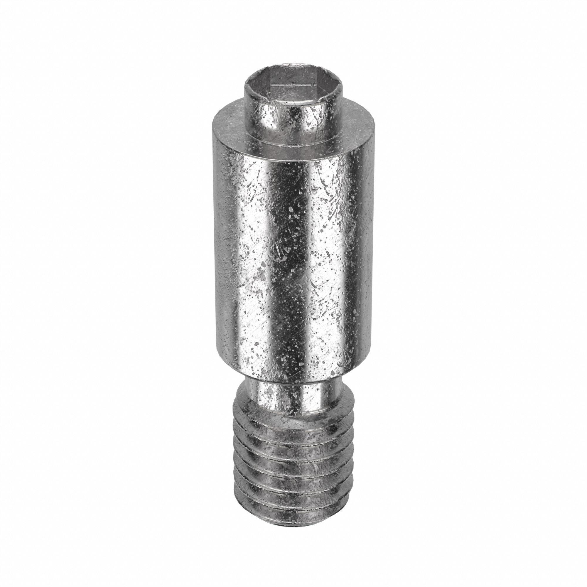 Shoulder Screw: Precision, M8-1.25 Thr Size, 12 mm Thr Lg, 16 mm Shoulder Lg, Std, Plain, 5 PK
