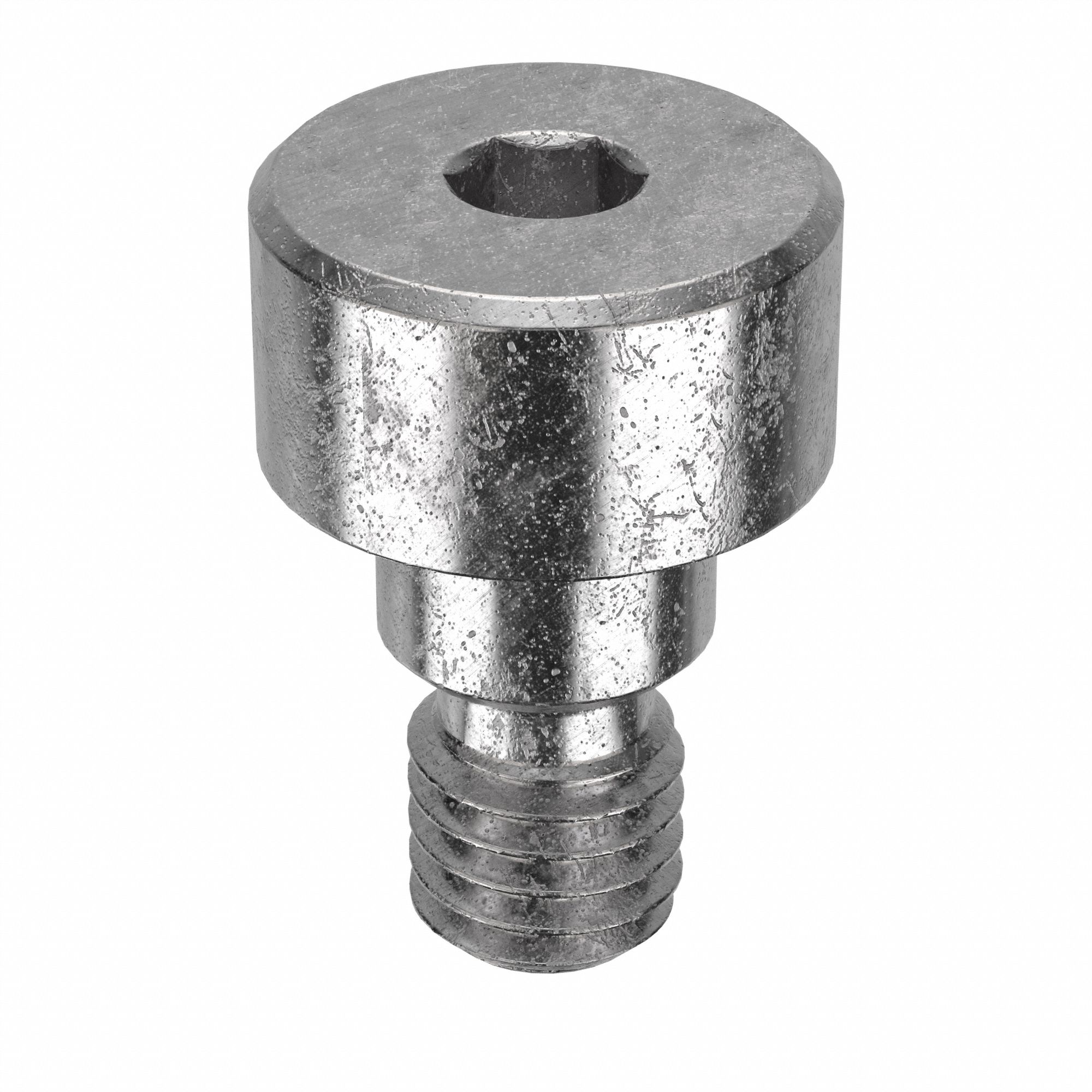 Shoulder Screw: Precision, M5-0.8 Thr Size, 6 mm Thr Lg, 4 mm Shoulder Lg, 6 mm Shoulder Dia, 5 PK
