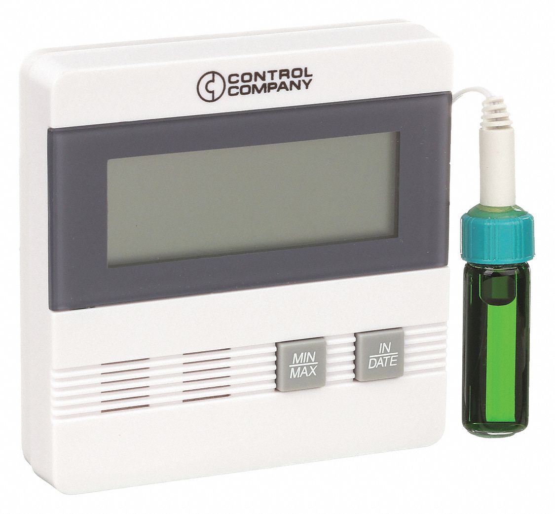 Digital Thermometer: -40°F to 176°F /-40°C to 80°C, +/-1.5°C, Bullet, 6 ft Cable Lg