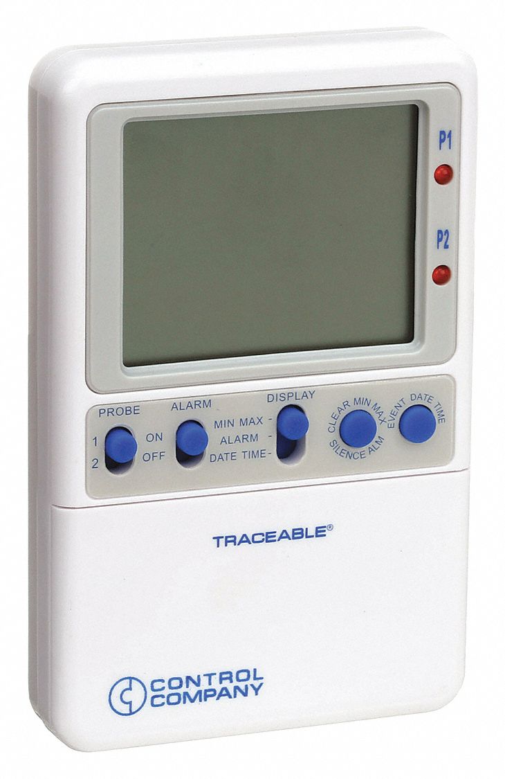 Thermometer: -58°F to 158°F /-50°C to 70°C, Penetration, 5 ft Cable Lg