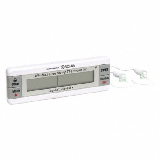 Desk & Wall-Mounted Digital Thermometers & Hygrometers - Grainger