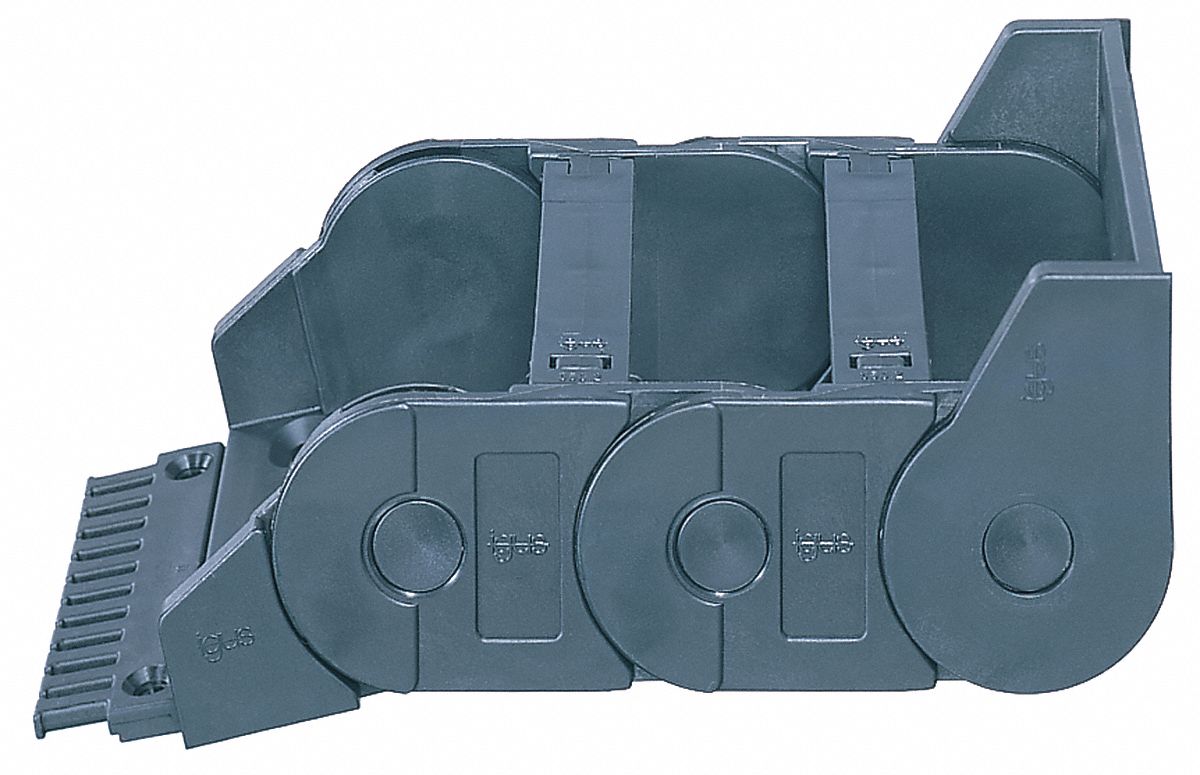 Mounting Bracket Set: Open, 1 Channels, 1.77 in Cavity Ht, 2.95 in Cavity Wd, Locking