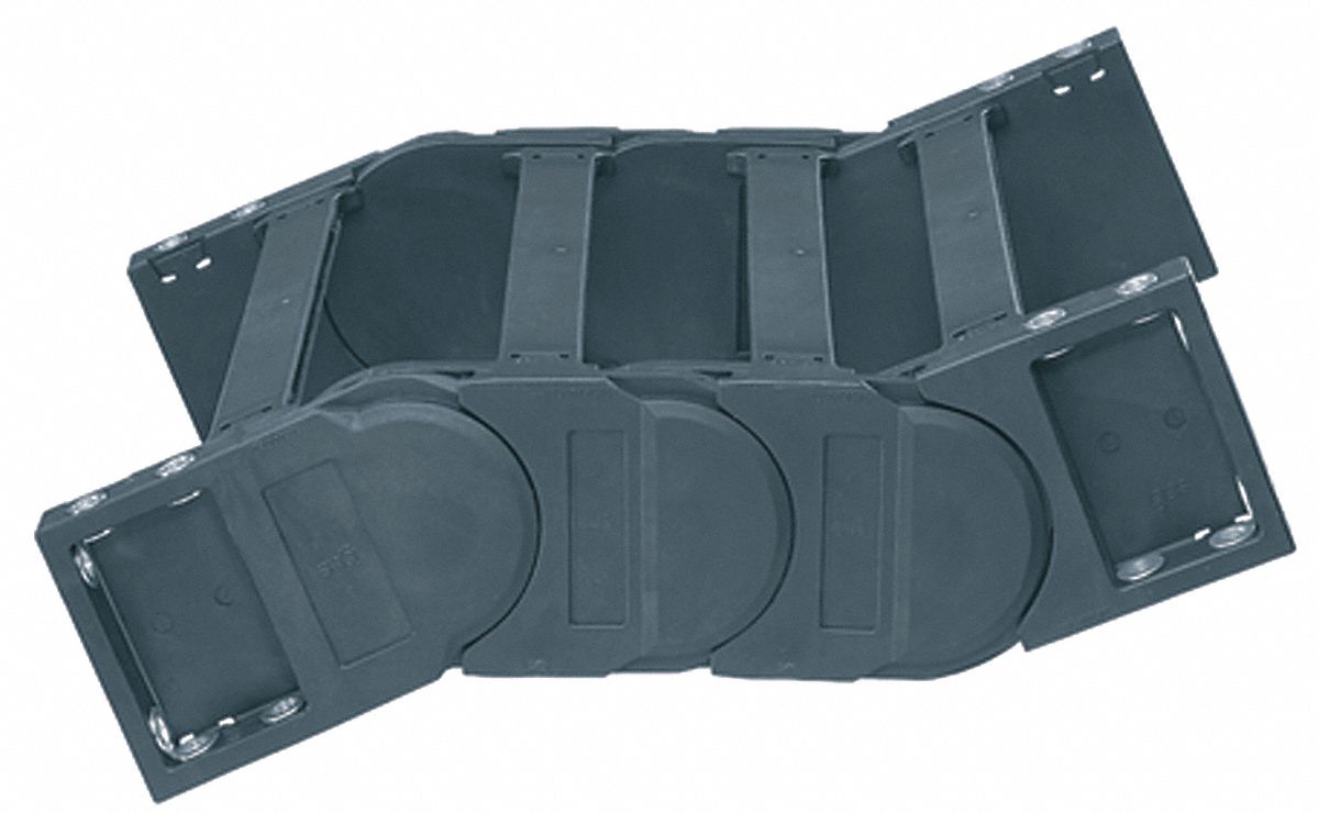 Mounting Bracket Set: 1 Channels, 9.84 in Cavity Wd, 3.15 in Cavity Ht, Fixed End/Moving End