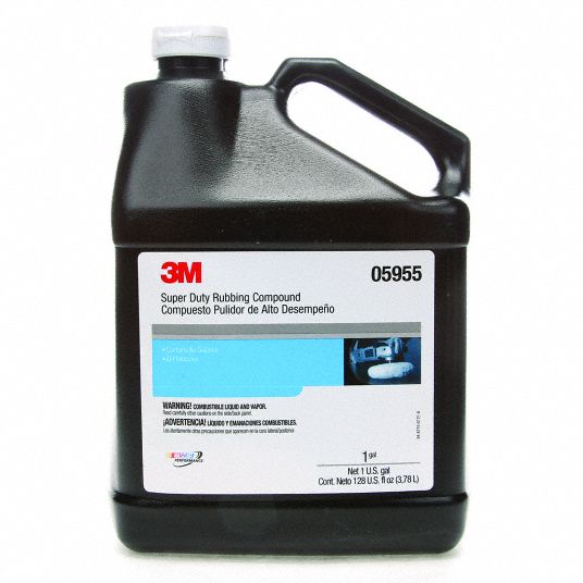 3M, Compound, 1 gal Container Size, Rubbing Compound - 6KHC0