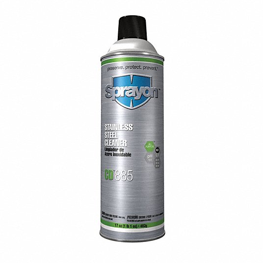 Sprayon - S00885000 - 17-oz. Stainless Steel Cleaner