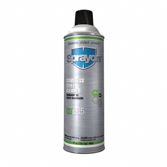 Sprayon - S00885000 - 17-oz. Stainless Steel Cleaner