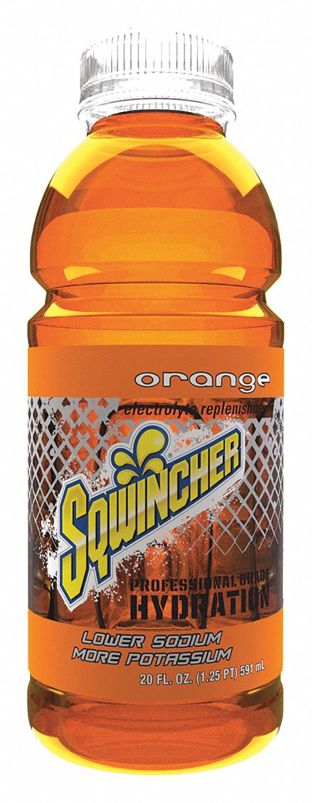 H1103 Sports Drink Bottle Orange PK24