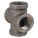 CROSS: MALLEABLE IRON, ¾ IN X ¾ IN X ¾ IN X ¾ IN FITTING PIPE SIZE, CLASS 150