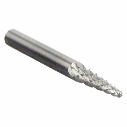 WIDIA, Ball-Nosed Cone, SL-41, Carbide Bur - 6KJP4|M41461 - Grainger