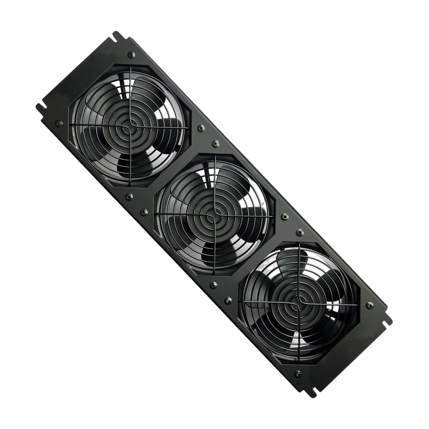 Air Distribution Fan: Air Distribution Fan, 115V AC, 5 1/8 in Ht, 16 1/2 in Wd, 1 11/16 in Dp