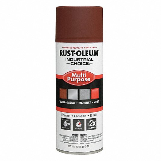 Rust Oleum Spray Primer Red Flat 12, Red Leather Paint Spray
