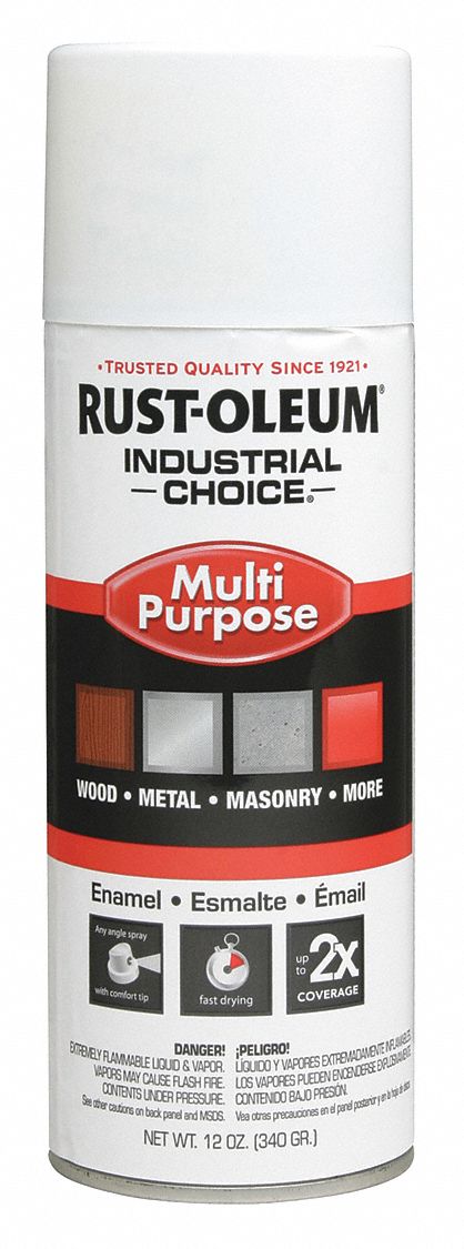 RUST-OLEUM 02754 Pintura acrílica blanca Perma para interiores, 1 cuarto de  galón (paquete de 1)