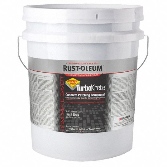 RUST-OLEUM Large Concrete Patching Compound Kit: 2.5 hr Starts to ...