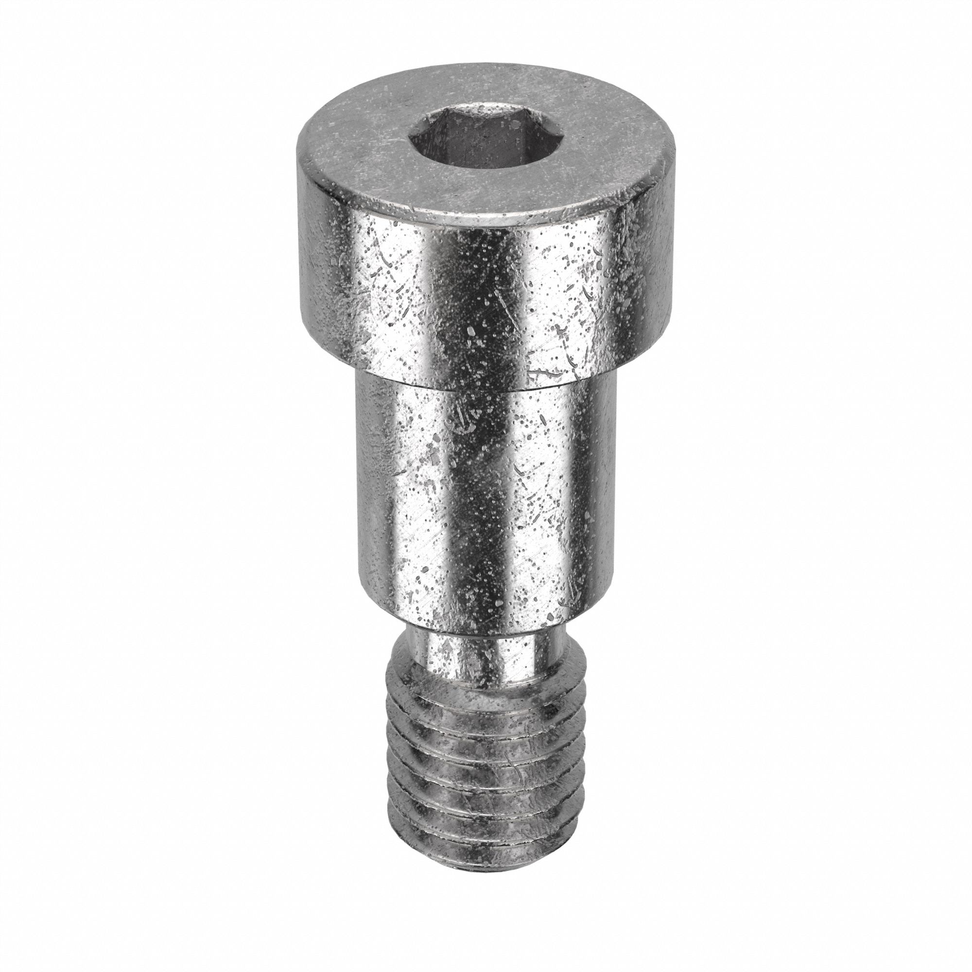 Shoulder Screw: Precision, M8-1.25 Thr Size, 12 mm Thr Lg, 12 mm Shoulder Lg, Std, Plain, 5 PK