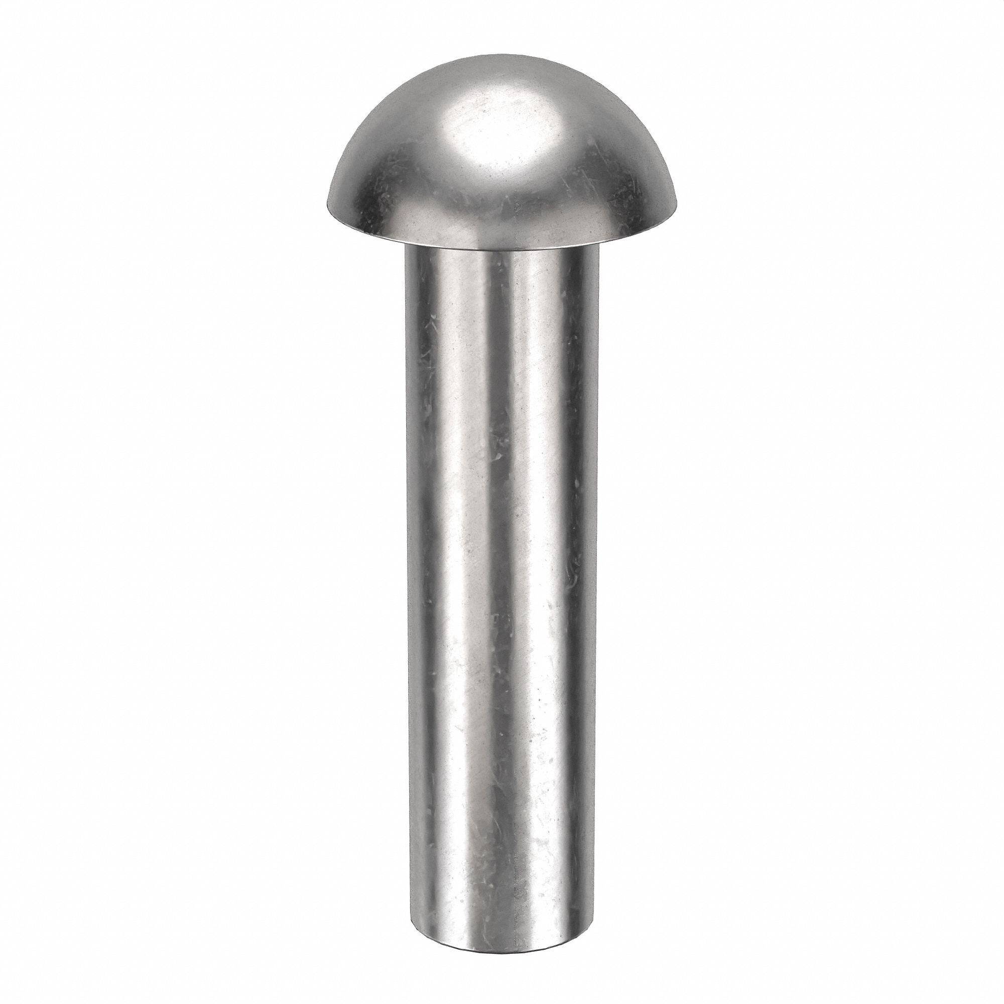 SOLID RIVET, INCH, DOME, 0.1875 IN SHANK DIA, 1 23/64 IN OVERALL L, 300 STAINLESS STEEL, 50 PK