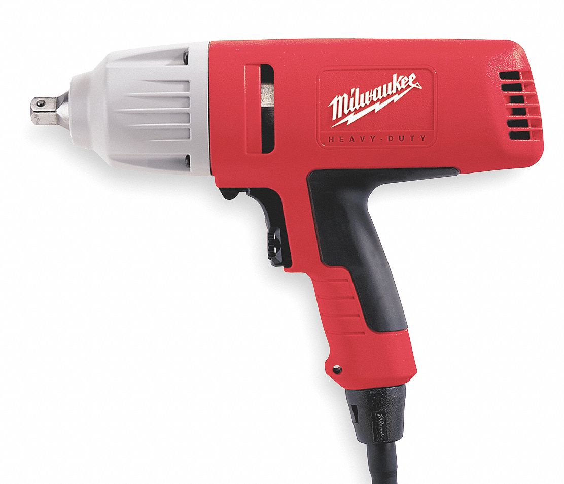 MILWAUKEE Corded, Impact Wrench, 300 ftlb, 2,600 Impacts per Minute