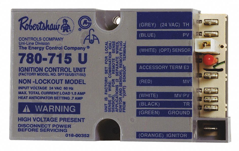 LOT OF 2 Robertshaw 780-715 U  Ignition Control Units  used #P82* 