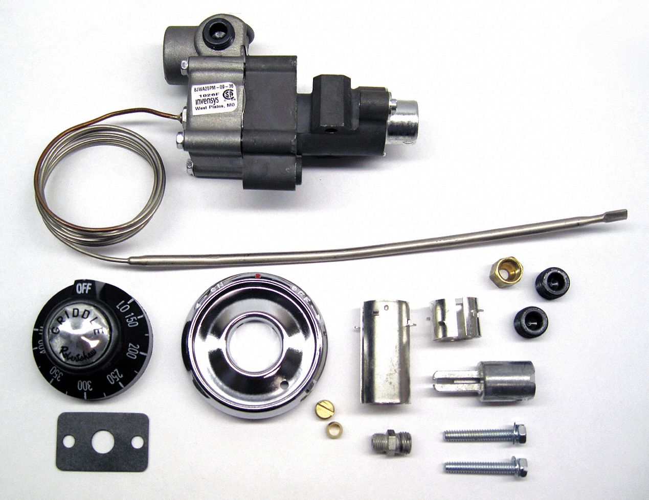 Gas Thermostat 1/4 in Pipe 150 to 400 F