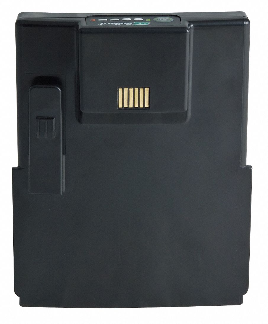 BATTERIE ARRIÈRE, NOIRE, LITHIUM POLYMÈRE, 7 À 8 HEURES, RECHARGEABLE, NIOSH, POUR CAGOULES